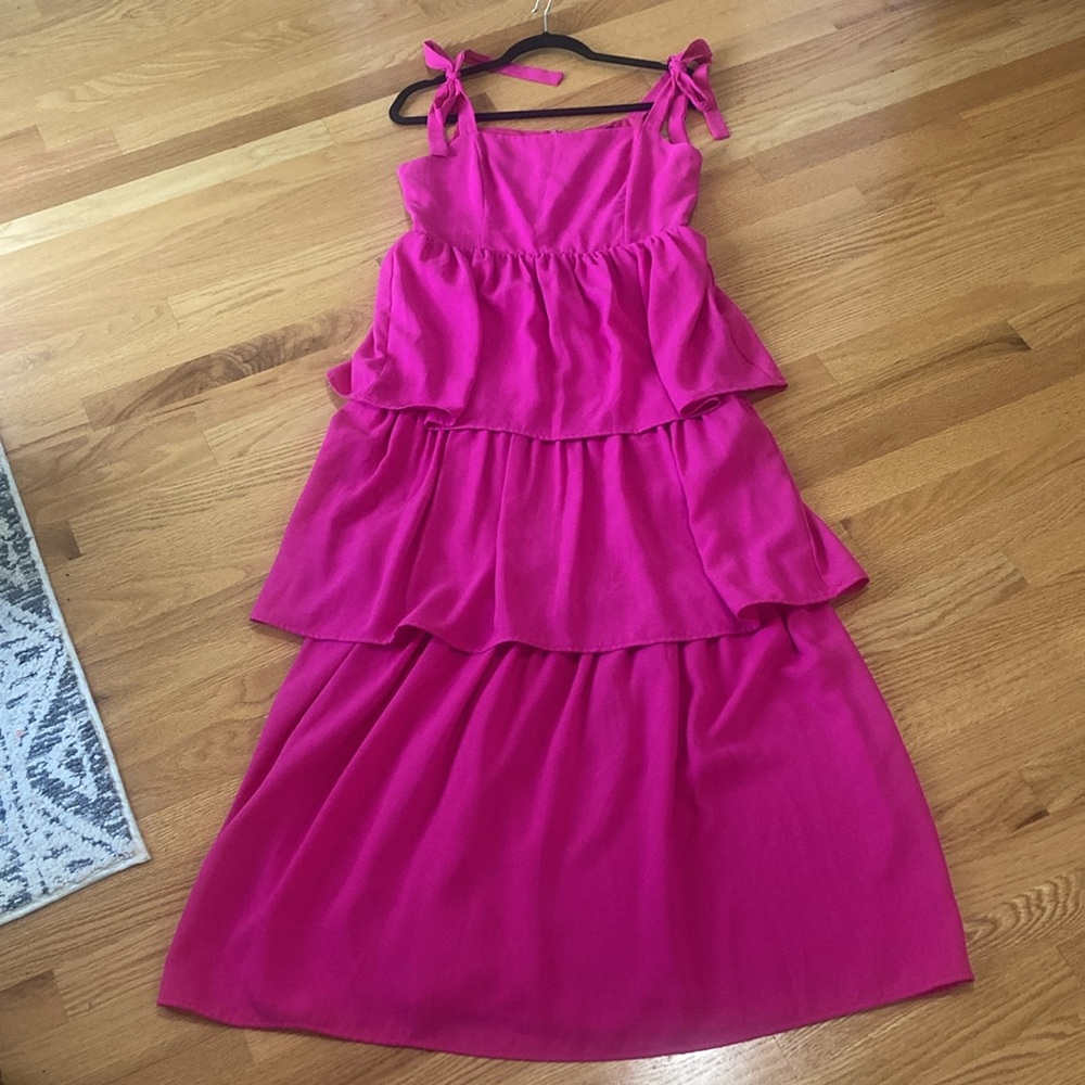 Sugarlips, pink, floor length dress